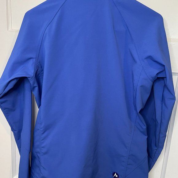 Marmot Blue Lightweight Soft Shell Zip Up Jacket Size M - Picture 4 of 4